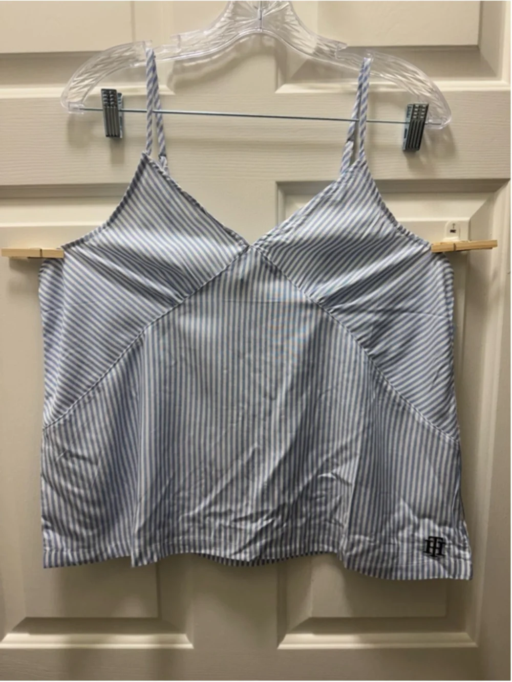 Tommy Hilfiger NWT XL Blue Striped Pajama Sleepwear